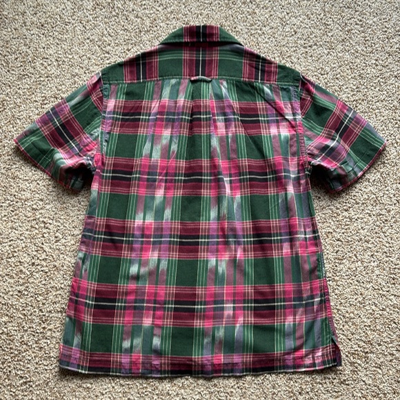 Todd Snyder Men’s Indian Madras Cotton Short Sleeve Camp Shirt M - Picture 8 of 9